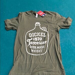 Tennessee 1870 Sour Mash Whisky Olive Green Men's Shirt